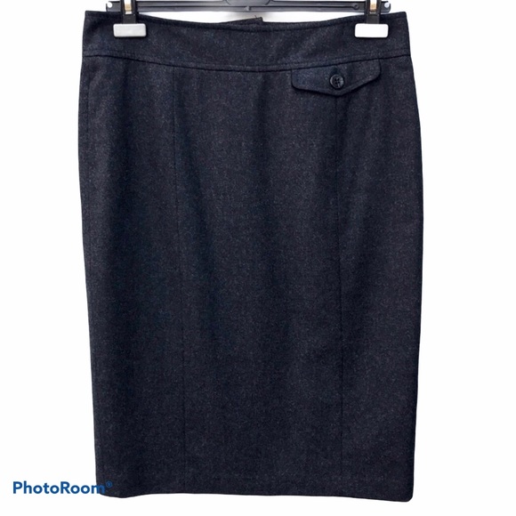 NWOT Pink Tartan Grey Flannel Skirt - Picture 1 of 11